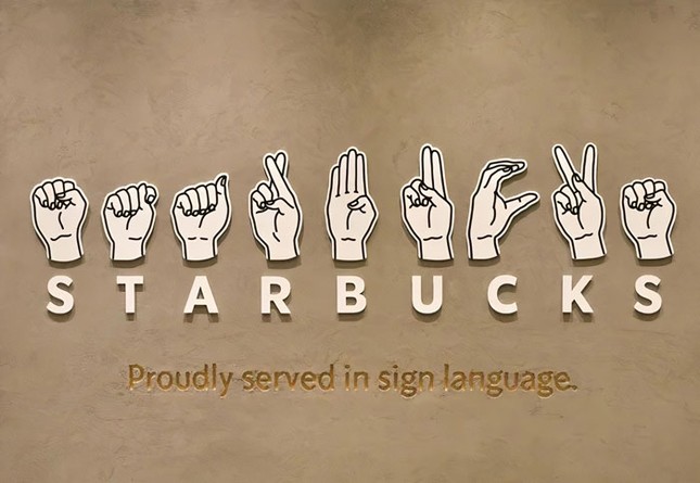 Starbucks ở Nhật Bản có cửa hàng đầu tiên dành cho người khiếm thính ảnh 5