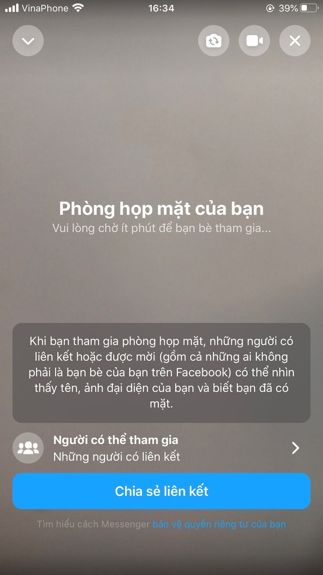 Hướng dẫn dùng Messenger Rooms, tính năng họp nhóm lên tới 50 người mà Facebook vừa ra mắt ảnh 6