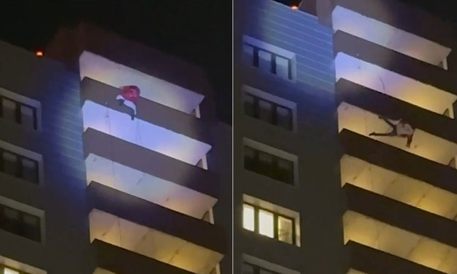 Nga: 'Ông già Noel' ngã từ tầng 24 khi đang biểu diễn ảnh 1