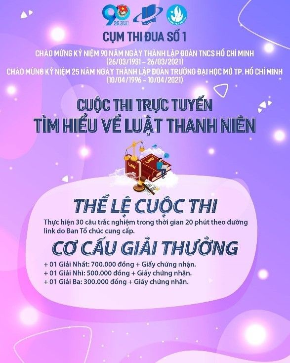 Tháng Thanh niên 2021: Sinh viên Đại học Mở TP.HCM trổ tài với nhiều cuộc thi thú vị ảnh 1