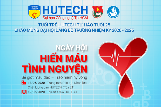 Sẻ chia với cộng đồng: Sinh viên ĐH HUTECH tổ chức ngày hội Hiến máu tình nguyện ảnh 1