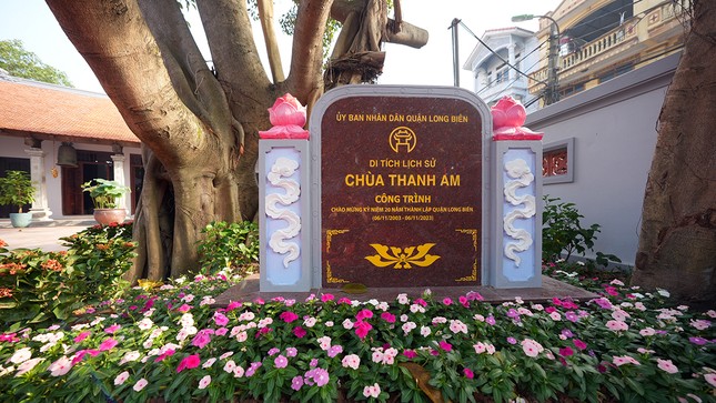 Di tích lịch sử Chùa Thanh Am được khoác tấm áo mới nhân dịp quận Long Biên tròn 20 năm thành lập ảnh 1