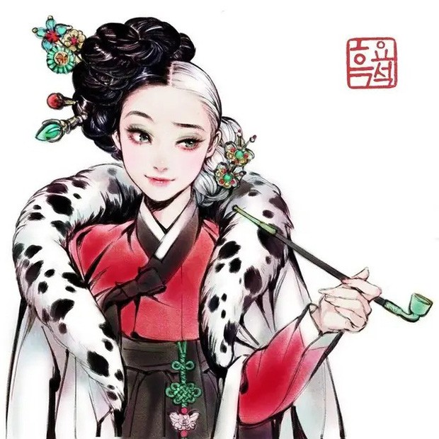 Ý tưởng mix&match bá đạo dành tặng fan nhà Disney và những tín đồ mê hanbok ảnh 6