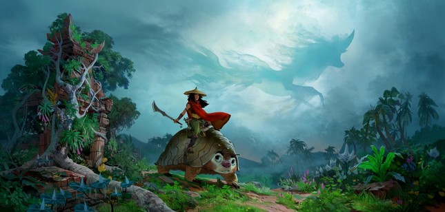 Hết làm người hùng không gian, nữ diễn viên gốc Việt lại trở thành chiến binh Disney ảnh 3