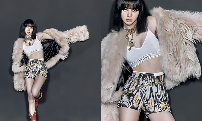 Ngọc Trinh “bắt trend” trang phục trăng lưỡi liềm, set đồ đụng cả Lisa, Rosé lẫn Ryu Jin ảnh 3