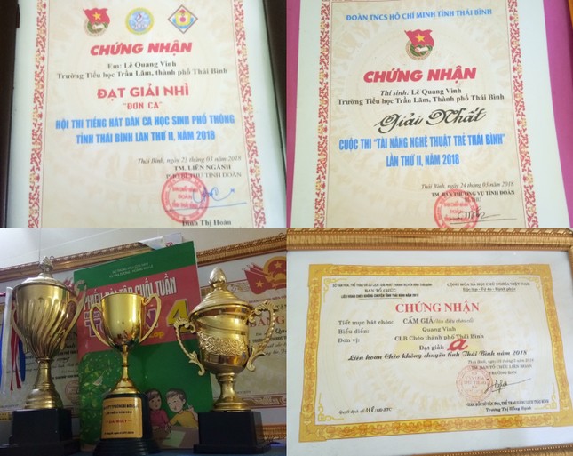 Khoe giọng chèo ngọt “lịm”, học sinh cùng quê Sơn Tùng gây “sốt” với bài ca nhớ trường ảnh 2