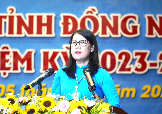Bà Nguyễn Thị Như Ý tái đắc cử Chủ tịch Liên đoàn Lao động tỉnh Đồng Nai ảnh 1
