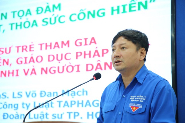 Tăng cường các 'địa chỉ pháp luật' để giáo dục cho người trẻ ảnh 1