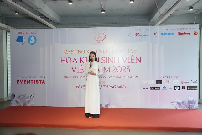 Nữ sinh miền Nam khoe sắc tại cuộc thi Hoa khôi sinh viên Việt Nam 2023 ảnh 4