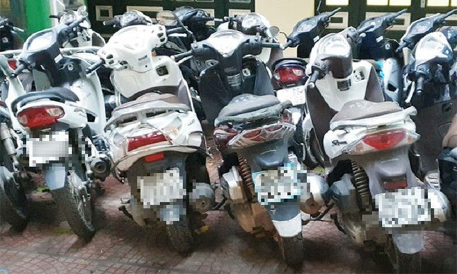 Phá đường dây trộm xe máy rồi 'xuất khẩu' ra nước ngoài ảnh 1