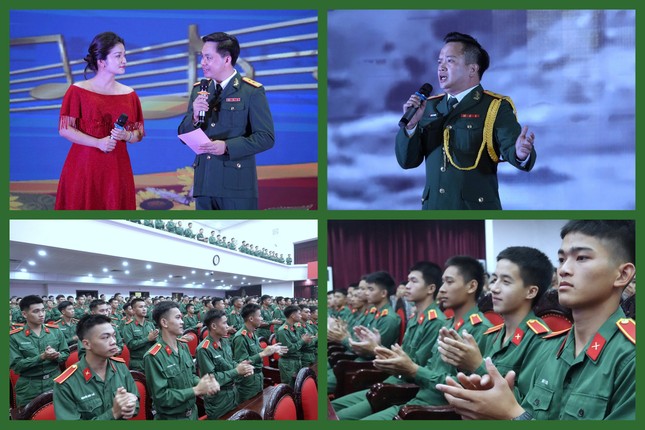 Giao lưu thanh niên chào đón tân học viên Khóa 91 Trường Sĩ quan Lục quân 1 ảnh 7