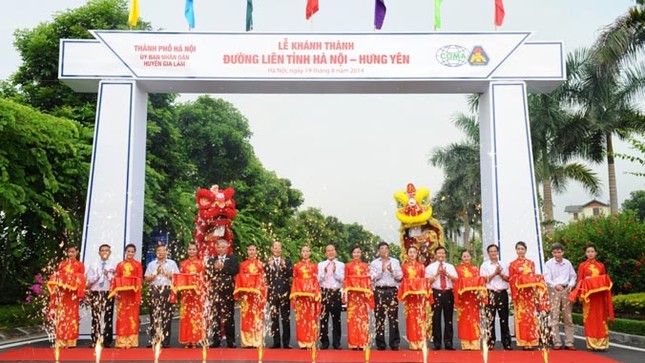 Khánh thành đường liên tỉnh Hà Nội - Hưng Yên ảnh 1