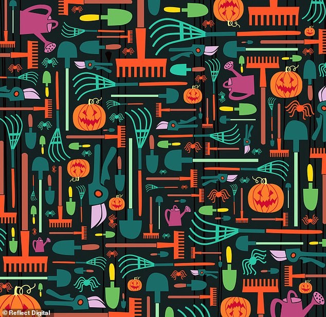 'Hack não' tìm cây chổi phù thủy trong tranh Halloween chỉ với 45 giây, bạn đã thử chưa? ảnh 1