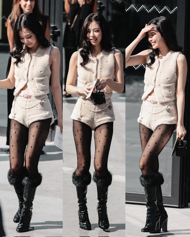 Cư dân mạng chê Jennie (BlackPink) mặc quần quá ngắn ảnh 2