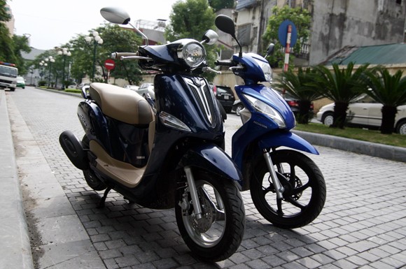 So sánh Honda Vision và Yamaha Nozza ảnh 2