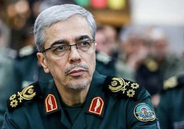 Thiếu tướng Mohammad Bagheri, Tổng tham mưu trưởng các lực lượng vũ trang Iran. (Ảnh: Tehran Times).