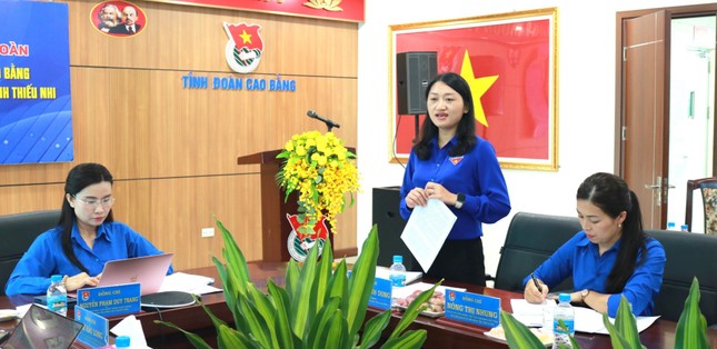 Trung ương Đoàn kiểm tra công tác Đoàn và phong trào thanh thiếu nhi tại Cao Bằng ảnh 2