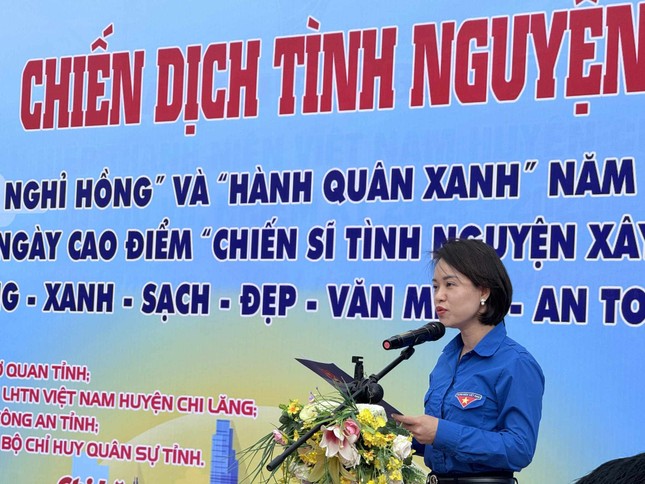 Sôi nổi Chiến sĩ tình nguyện xứ Lạng 2024 ảnh 1