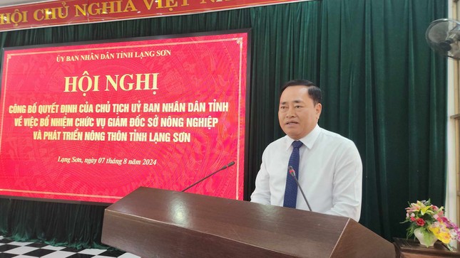 Bổ nhiệm Giám đốc Sở Nông nghiệp tỉnh Lạng Sơn ảnh 3