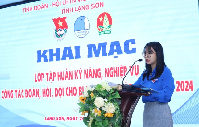 Lạng Sơn tập huấn nghiệp vụ công tác Đoàn ảnh 4