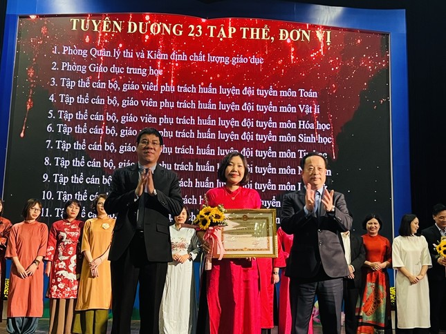 Hà Nội: Học sinh trường có điểm tuyển sinh đầu vào thấp đoạt giải học sinh giỏi quốc gia ảnh 2