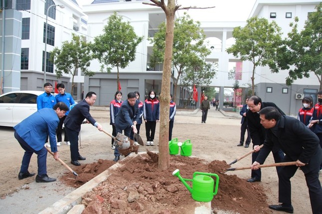 Hà Nội: Phát động mỗi giáo viên, học sinh trồng 1 cây xanh ảnh 2