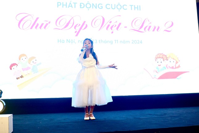 Phát động cuộc thi 'Chữ đẹp Việt lần 2' dành cho học sinh tiểu học trên toàn quốc ảnh 3