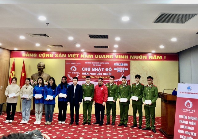 Lan tỏa Chủ Nhật Đỏ lần thứ XVI năm 2024 tại Cao Bằng ảnh 3