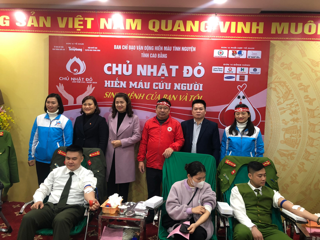 Lan tỏa Chủ Nhật Đỏ lần thứ XVI năm 2024 tại Cao Bằng ảnh 4