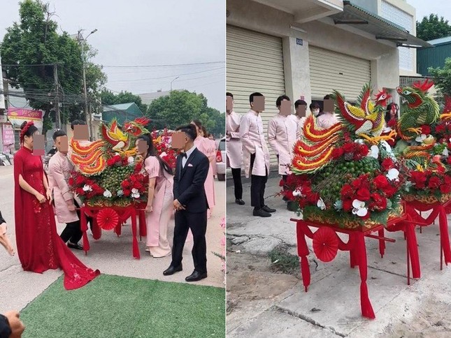 Chú rể Hà Nội đem tráp trà sữa sang nhà gái khiến cả họ bất ngờ ảnh 5