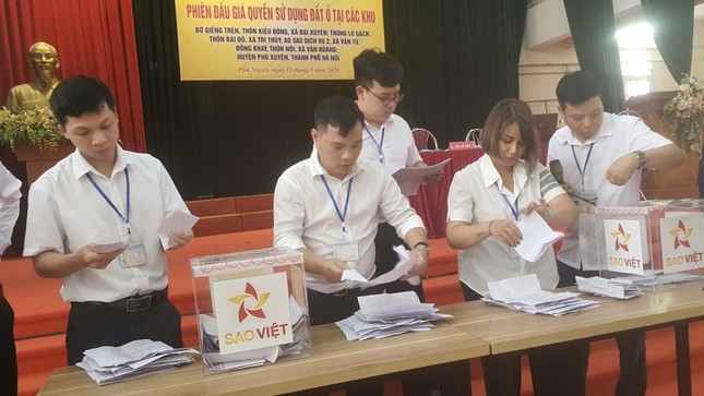 Hà Nội: Đấu giá đất tại Phú Xuyên, giá cao nhất 60 triệu đồng/m2 ảnh 1