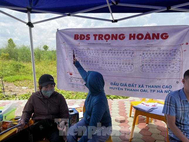 Cận cảnh 68 lô đất huyện ngoại thành vừa đấu giá cao ngất ngưởng ảnh 6
