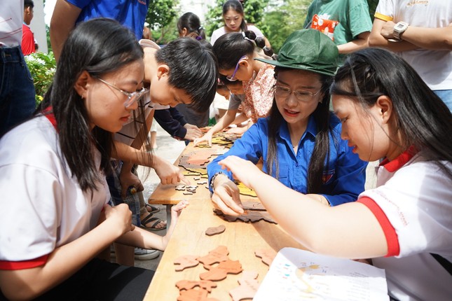 Hơn 5.000 đoàn viên, thanh niên, chiến sĩ tình nguyện TP. HCM ra quân Chiến dịch Tình nguyện Hè năm 2024 ảnh 11