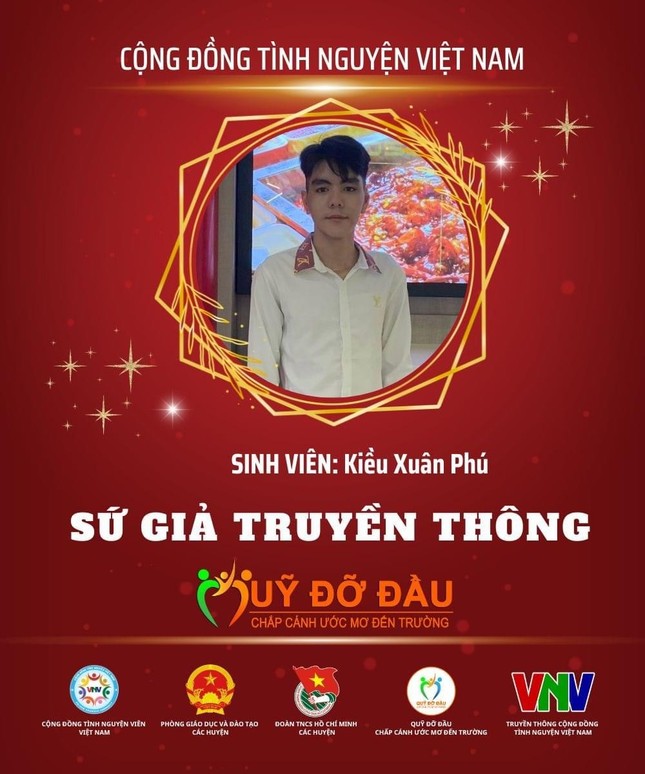 Chàng sinh viên vượt lên nghịch cảnh, tìm lại ý nghĩa cuộc sống qua hoạt động tình nguyện ảnh 6