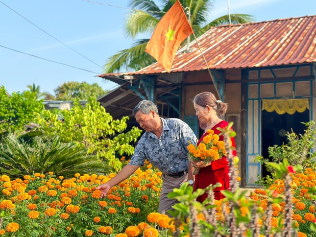 ‘Tan chảy’ bộ ảnh chụp cha mẹ đón Tết tại vườn hoa nhà trồng của chàng trai 9X ảnh 7