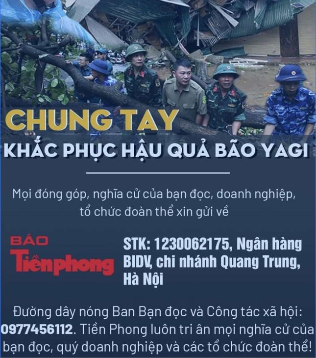 Các nghệ sĩ tích cực ủng hộ khắc phục hậu quả bão lũ cùng người dân miền Bắc ảnh 39