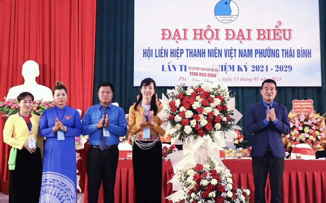 Đại hội Hội Liên hiệp Thanh niên Việt Nam điểm cấp cơ sở tỉnh Hòa Bình ảnh 2