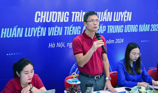 160 đại sứ áo xanh lan tỏa tiếng Anh trong Chiến dịch tình nguyện Hè 2024 ảnh 4