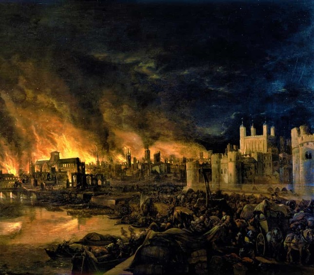 Đại hỏa hoạn London (Anh) đã phá hủy khoảng bao nhiêu ngôi nhà?