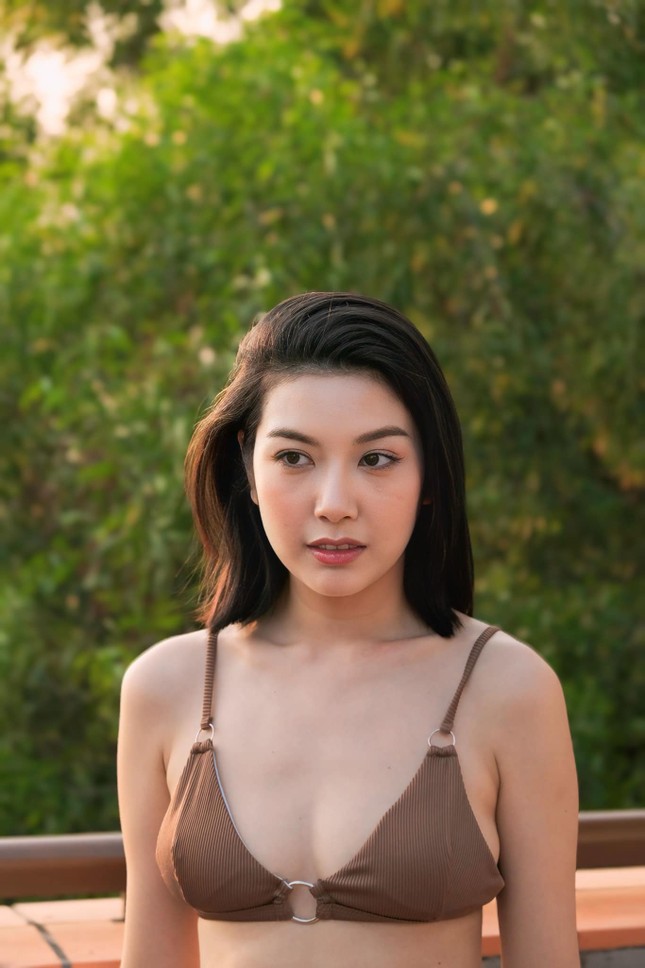 Thúy Vân không dám mặc bikini sau khi sinh con ảnh 3