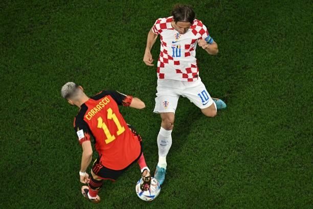 World Cup 2022: Phung phí cơ hội, Bỉ tự huỷ vé khi chỉ có thể hoà Croatia 0-0 ảnh 18