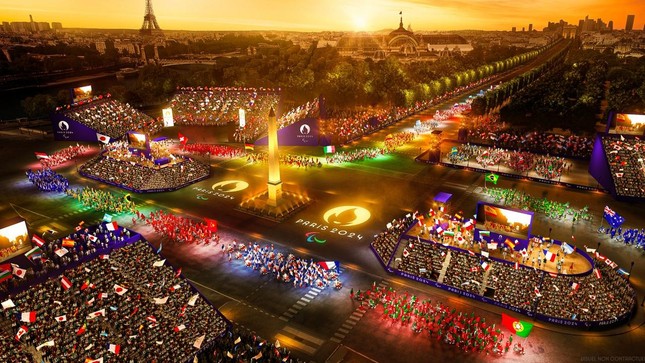 Lễ khai mạc Olympic Paris 2024: Bữa tiệc hoành tráng và ngoạn mục bậc nhất lịch sử ảnh 2