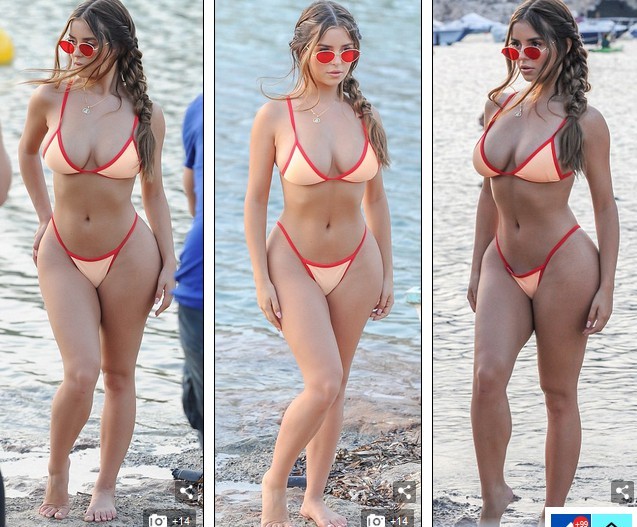 Demi Rose shows off her curves so Sєxy and Sєxy that it 'causes a stir' in pH๏τo 4