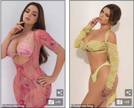 The 'fiery' curves of the UK's hottest lingerie model photo 3