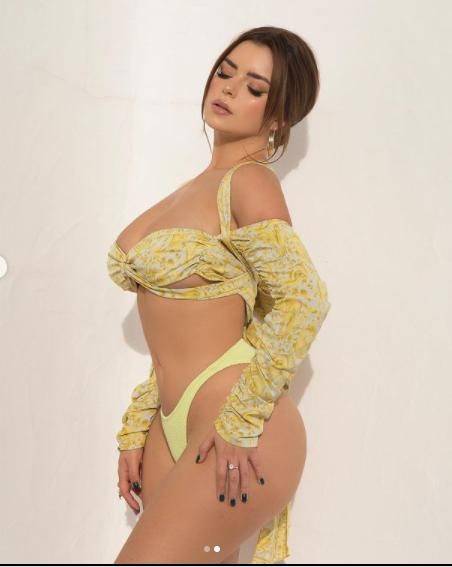 'Lingerie Queen' Demi Rose shows off her 'fiery' curves photo 8