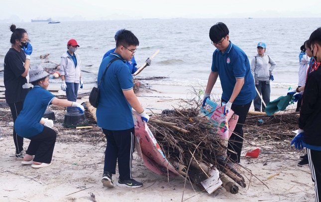 Hàng vạn thanh niên Hạ Long ra quân làm sạch môi trường ảnh 4