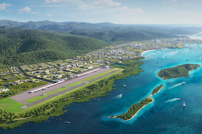 Đề xuất gần 8.000 tỷ xây sân bay Vân Phong trên biển