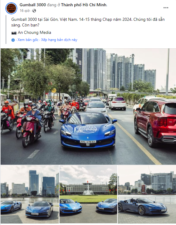Lộ diện 2 siêu xe Việt Nam đầu tiên tham gia hành trình Gumball 3000 ảnh 1