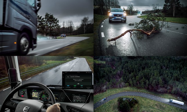 Xe Volvo thêm công nghệ cảnh báo tai nạn phía trước ảnh 1