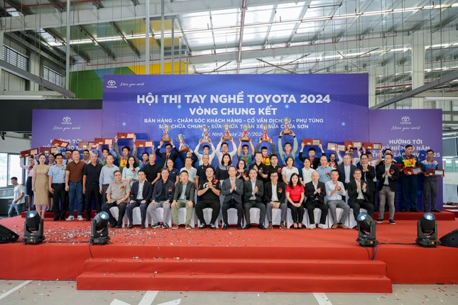 Hơn 70 thí sinh tranh tài tại Hội thi tay nghề Toyota 2024 ảnh 2